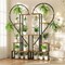 XL Chic Heart-Shape Plant Shelf Metal Flower Planter Holder Outdoor Garden Patio